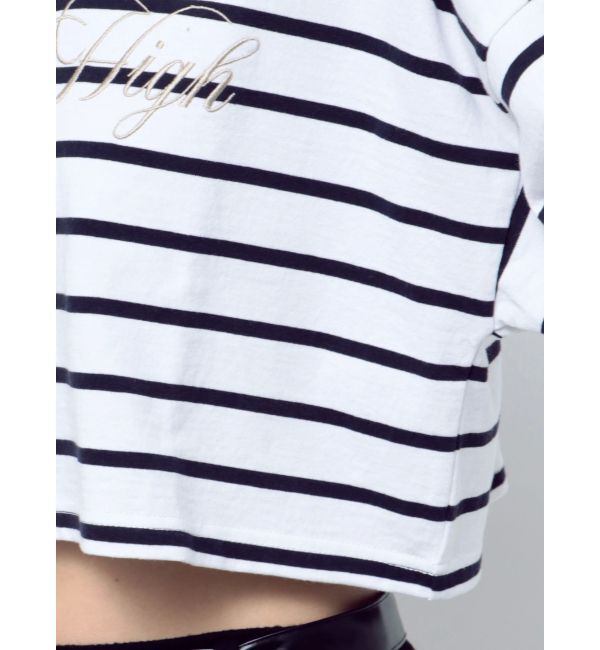 EMODA「グラフィカルポロロングTシャツ」|Tシャツ・カットソー|