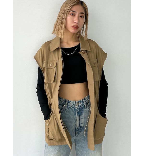 EMODA「アウトポケット2WAYシャツジャケット」|その他|