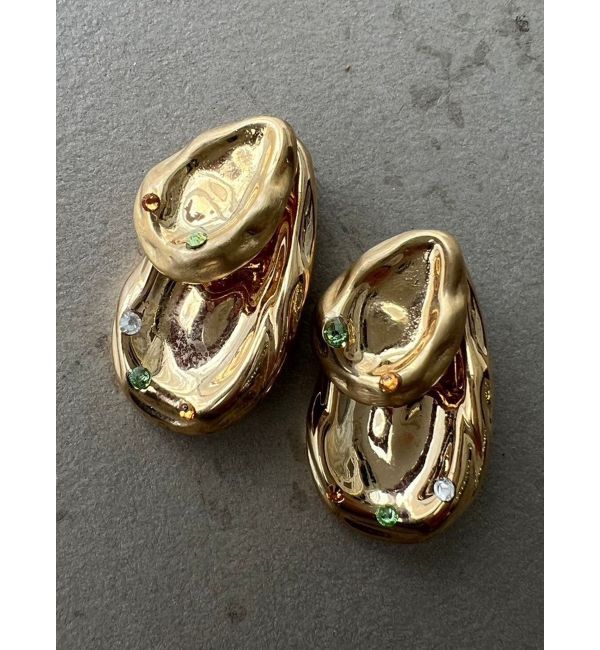 EMODA「カラープランプピアス」|ピアス|