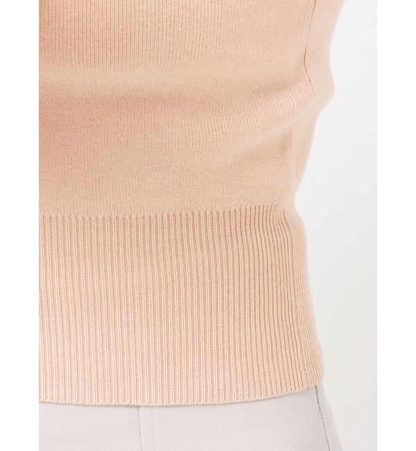 MERCURYDUO「異素材ラッフルコンパクトニット」|ニット・セーター|