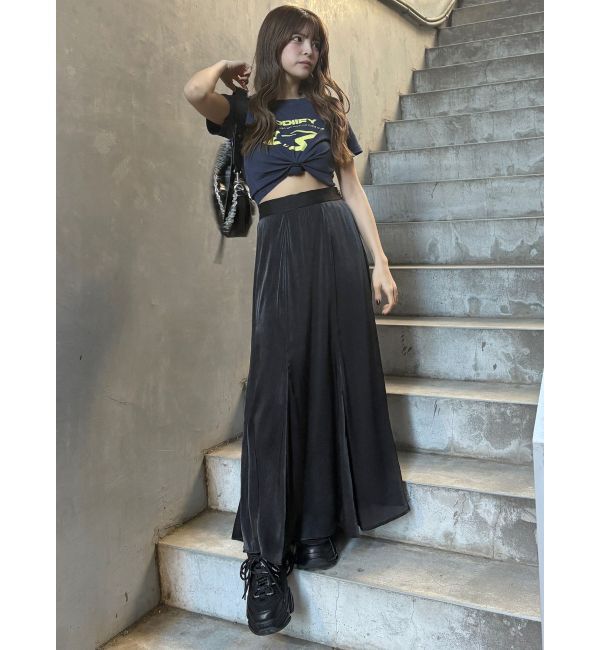 MURUA「シャイニーシアースカート」|スカート|