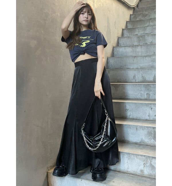 MURUA「シャイニーシアースカート」|スカート|