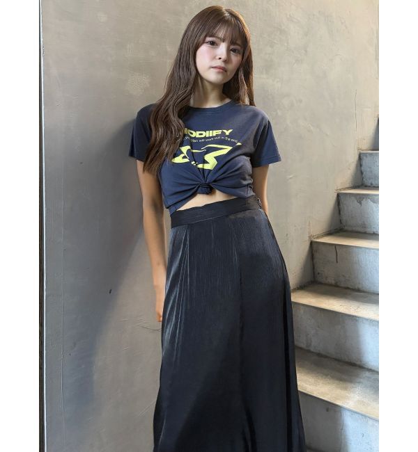 MURUA「シャイニーシアースカート」|スカート|