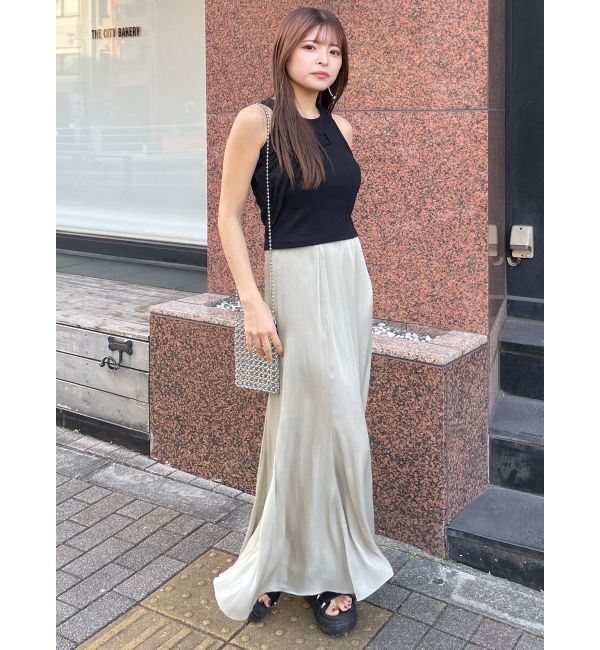 MURUA「シャイニーシアースカート」|スカート|