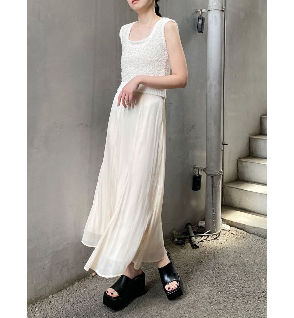 MURUA「シャイニーシアースカート」|スカート|