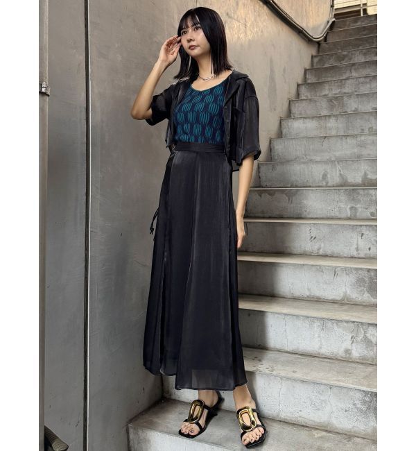 MURUA「シャイニーシアースカート」|スカート|