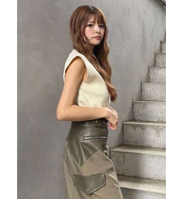 MURUA「フレンチスリーブニット」|ニット・セーター|