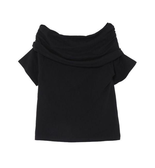 Ungrid「オフショルギャザーTee」|Tシャツ・カットソー|