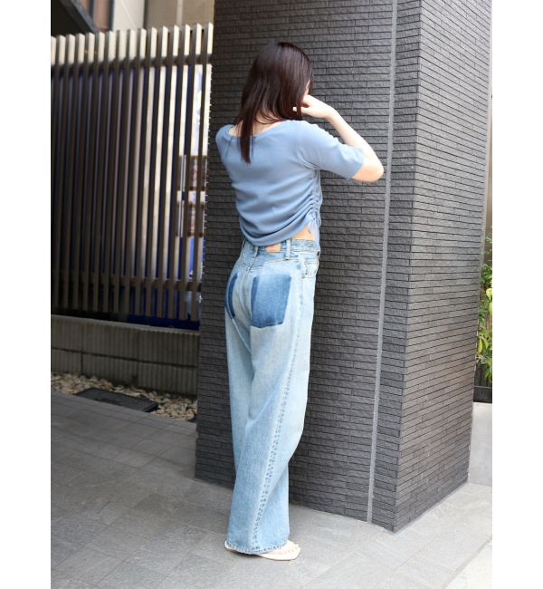 Ungrid「サイドギャザーショートTee」|Tシャツ・カットソー|