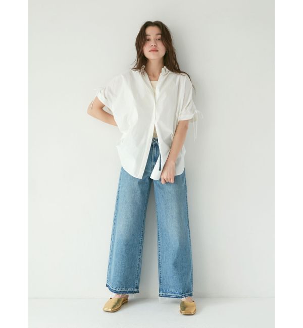 Ungrid「ショルダーデザインビッグシャツ」|シャツ・ブラウス|