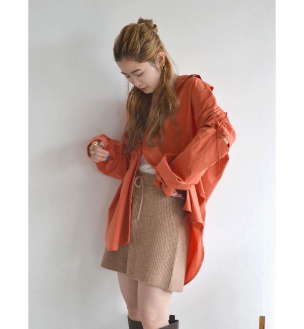 Ungrid「ショルダーデザインビッグシャツ」|シャツ・ブラウス|