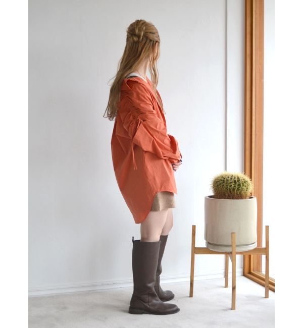 Ungrid「ショルダーデザインビッグシャツ」|シャツ・ブラウス|