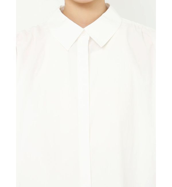 Ungrid「ショルダーデザインビッグシャツ」|シャツ・ブラウス|