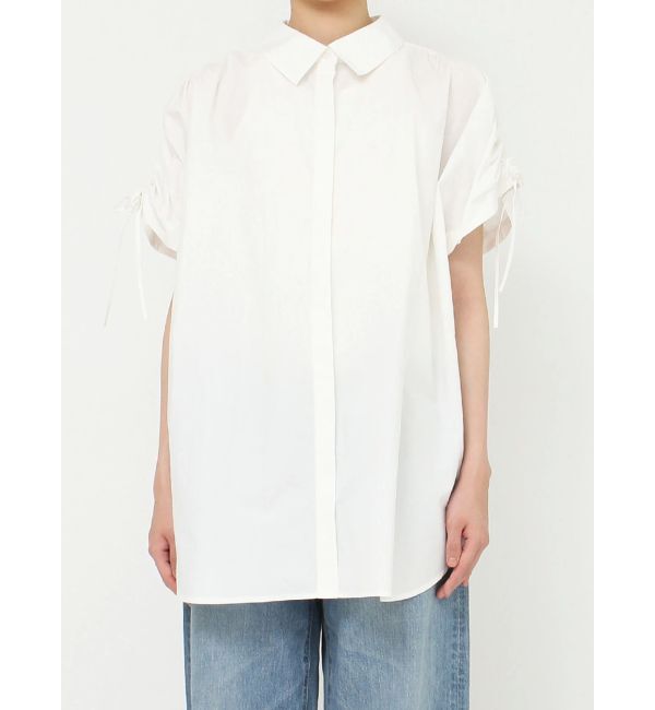 Ungrid「ショルダーデザインビッグシャツ」|シャツ・ブラウス|