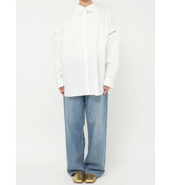 Ungrid「ショルダーデザインビッグシャツ」|シャツ・ブラウス|