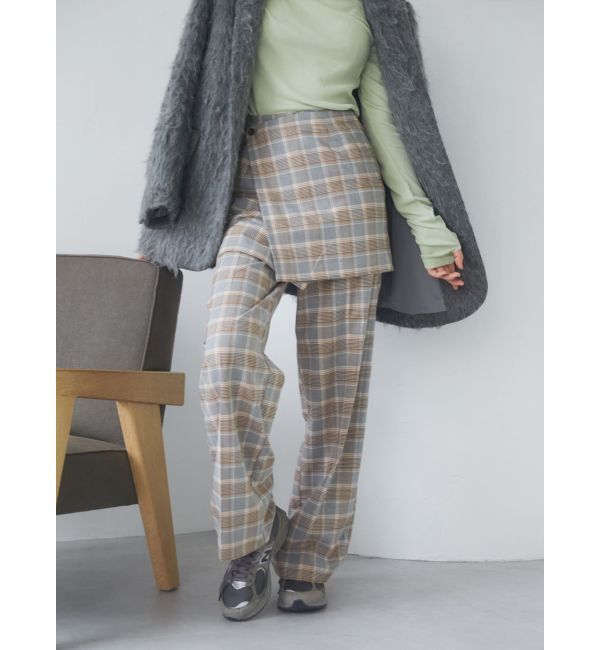 Ungrid「スカートセットタックパンツ」|その他|