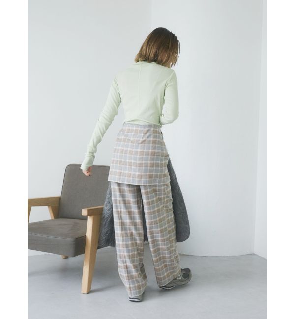 Ungrid「スカートセットタックパンツ」|その他|
