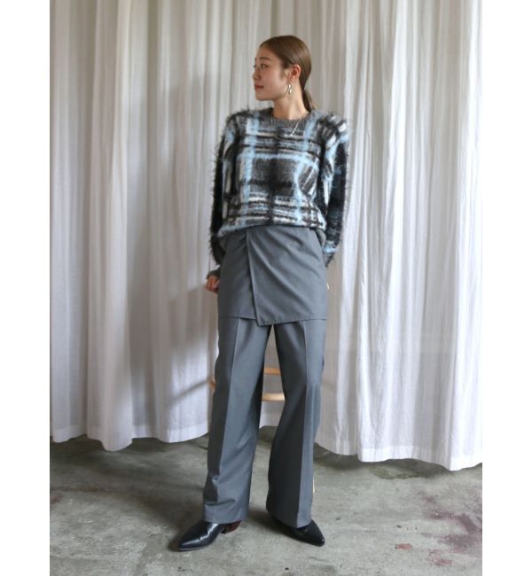 Ungrid「スカートセットタックパンツ」|その他|