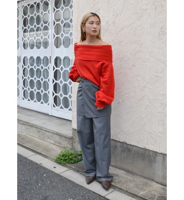 Ungrid「スカートセットタックパンツ」|その他|