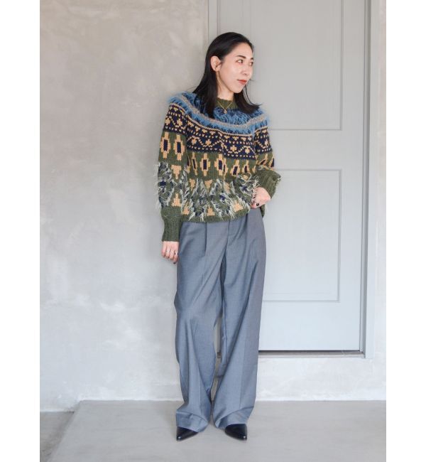 Ungrid「スカートセットタックパンツ」|その他|