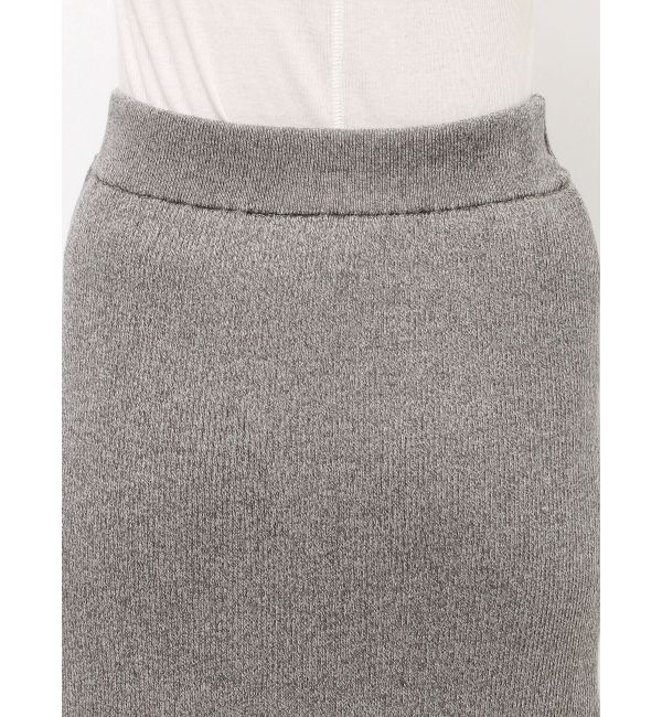 Ungrid「サイドスリットリブニットスカート」|スカート|