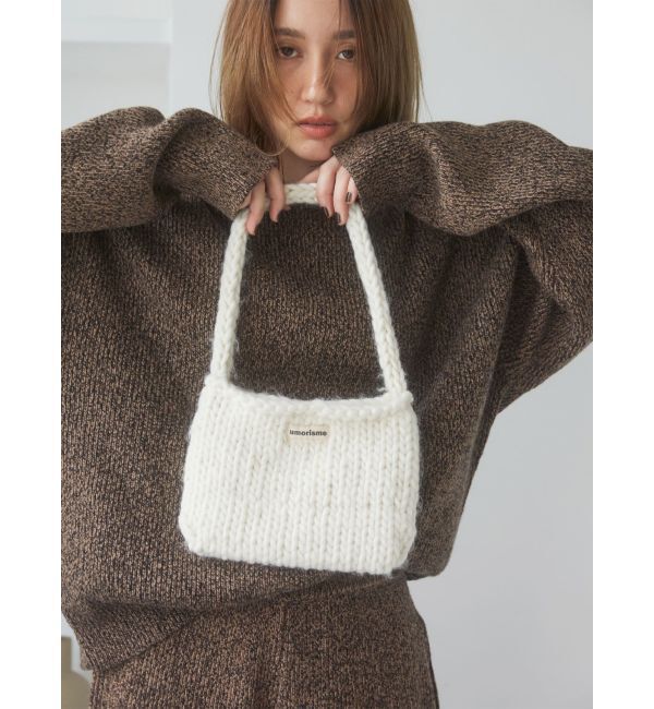 Ungrid「ローゲージニットハンドバッグ」|ハンドバッグ|