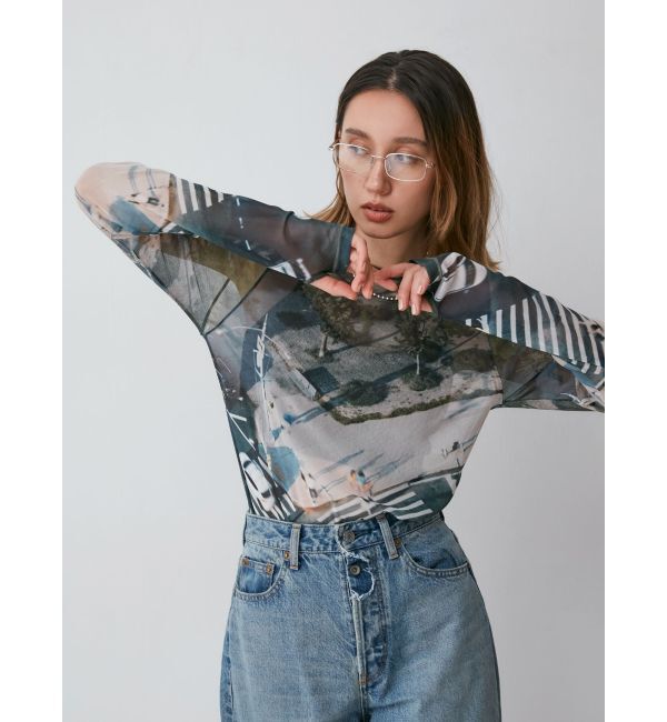 Ungrid「スクエアフレーム伊達メガネ」|メガネ|