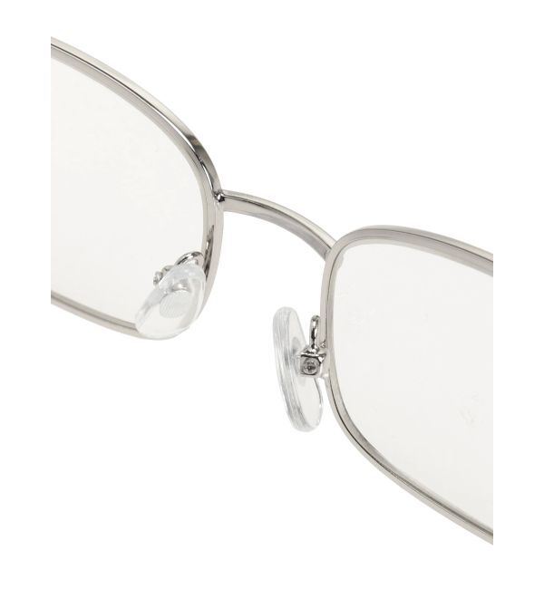 Ungrid「スクエアフレーム伊達メガネ」|メガネ|