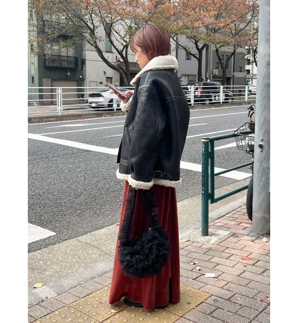 Ungrid「ベロアキャミワンピース」|ワンピース|