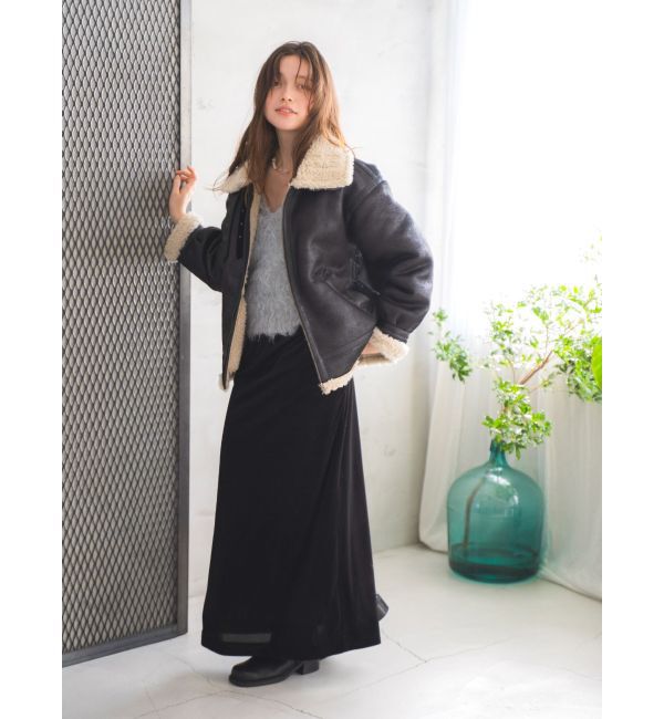 Ungrid「ベロアキャミワンピース」|ワンピース|