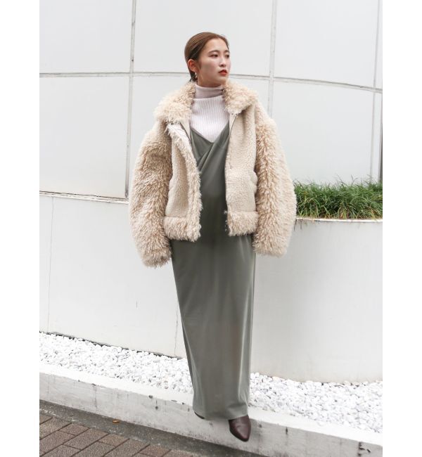 Ungrid「ベロアキャミワンピース」|ワンピース|