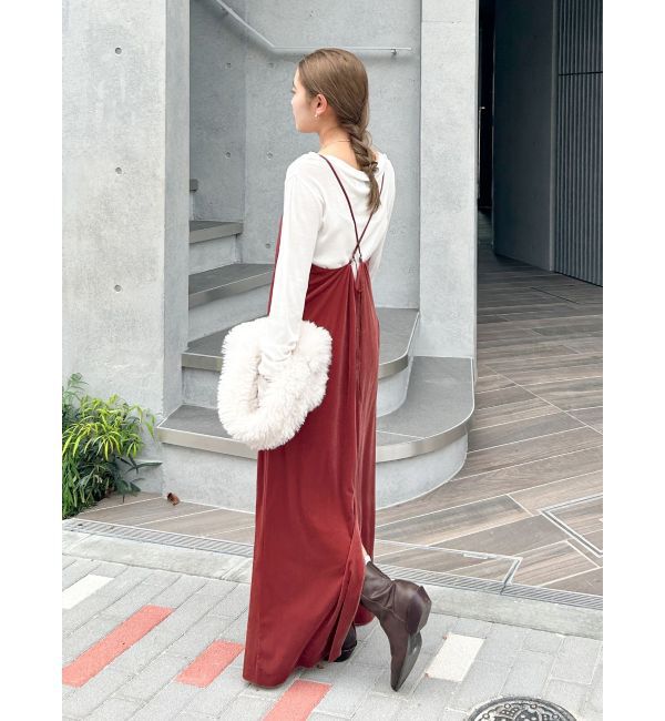 Ungrid「ベロアキャミワンピース」|ワンピース|