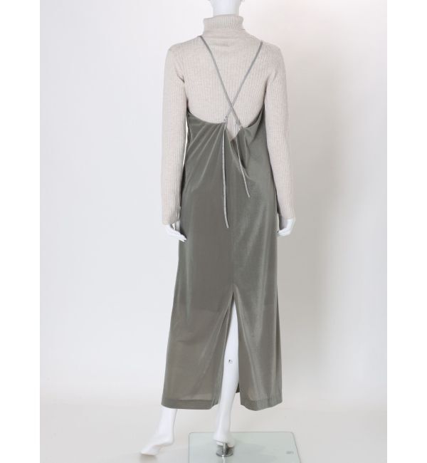 Ungrid「ベロアキャミワンピース」|ワンピース|