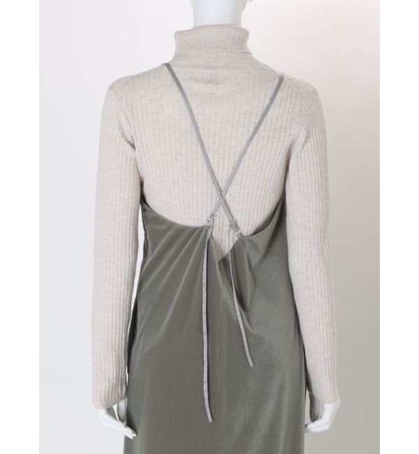 Ungrid「ベロアキャミワンピース」|ワンピース|