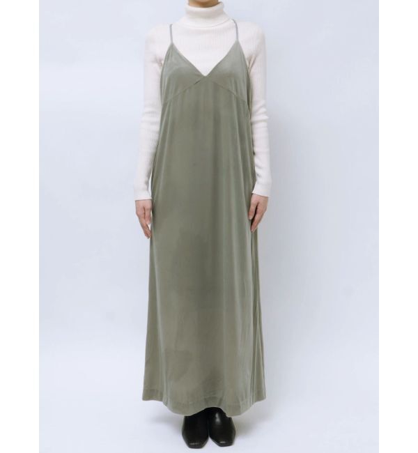 Ungrid「ベロアキャミワンピース」|ワンピース|