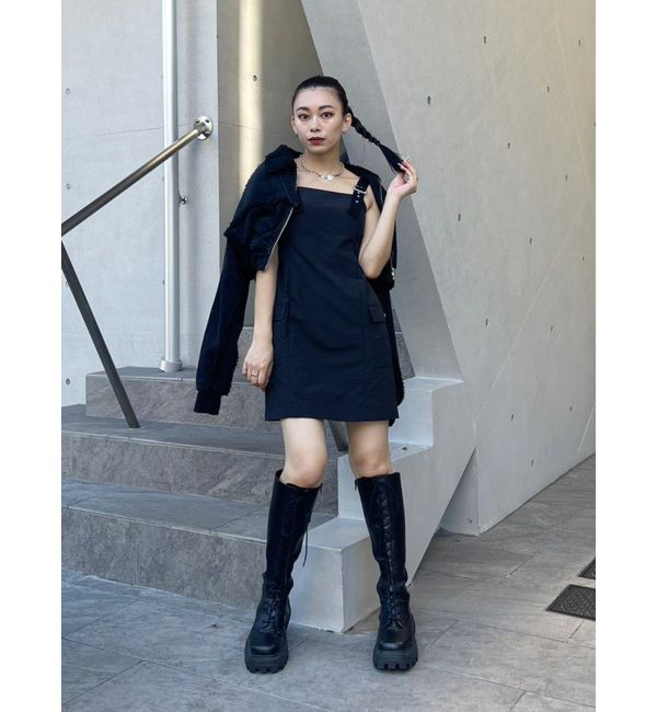 EVRIS「ベルテッドミニワンピース」|ワンピース|