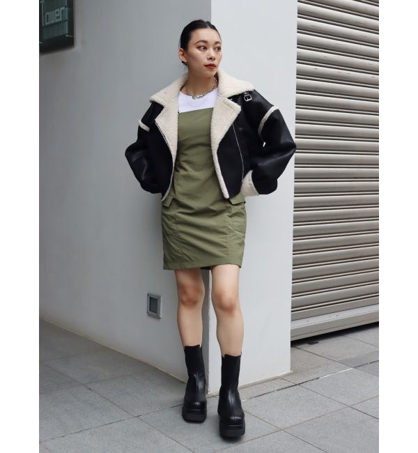 EVRIS「ベルテッドミニワンピース」|ワンピース|