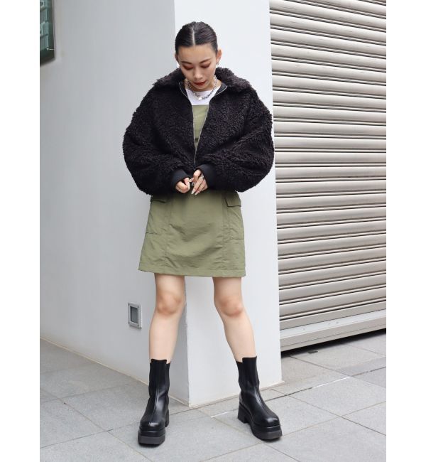 EVRIS「ベルテッドミニワンピース」|ワンピース|