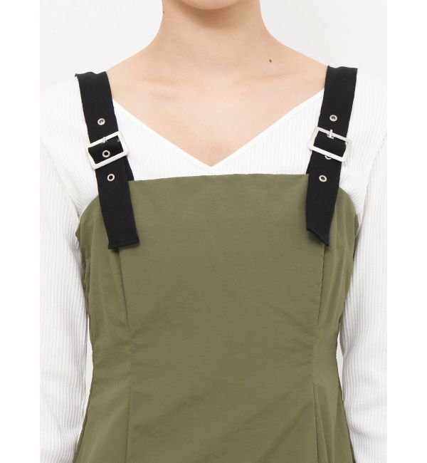 EVRIS「ベルテッドミニワンピース」|ワンピース|