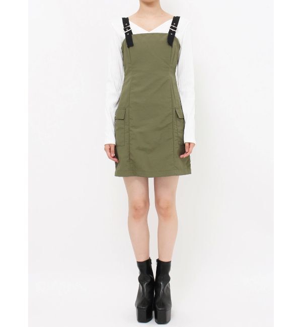 EVRIS「ベルテッドミニワンピース」|ワンピース|