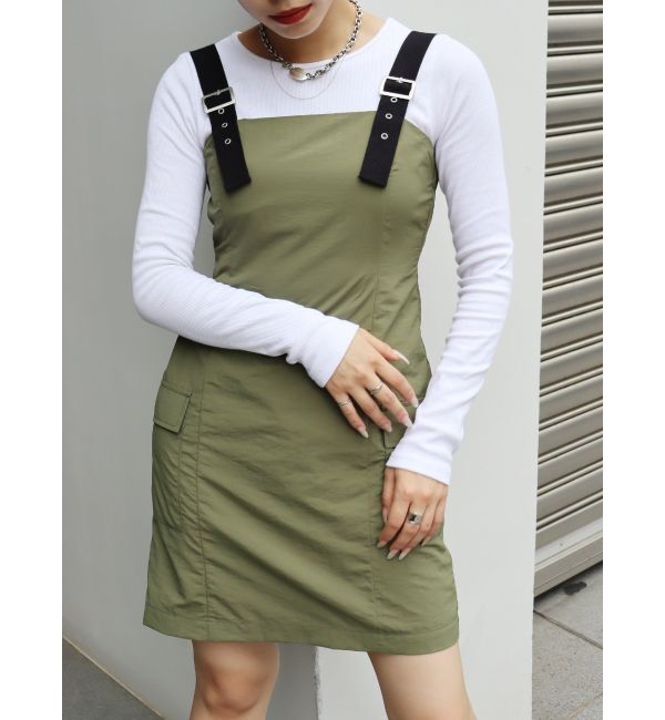 EVRIS「ベルテッドミニワンピース」|ワンピース|