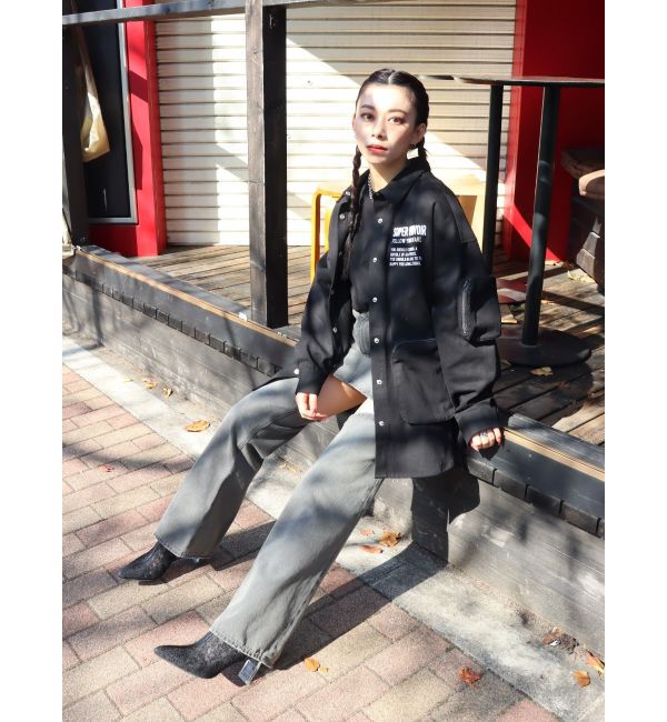 EVRIS「スパンコールスキンショートブーツ」|ショートブーツ|