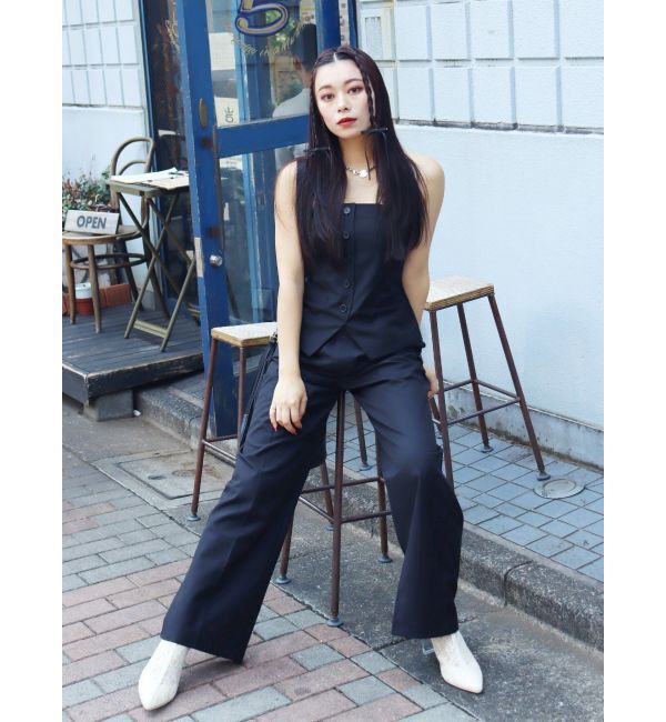 EVRIS「スパンコールスキンショートブーツ」|ショートブーツ|