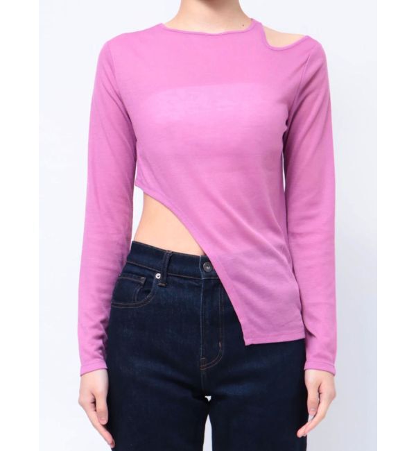 EVRIS「カッティングシアートップス」|Tシャツ・カットソー|