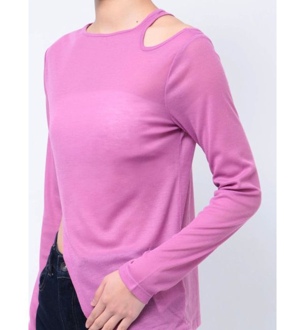 EVRIS「カッティングシアートップス」|Tシャツ・カットソー|