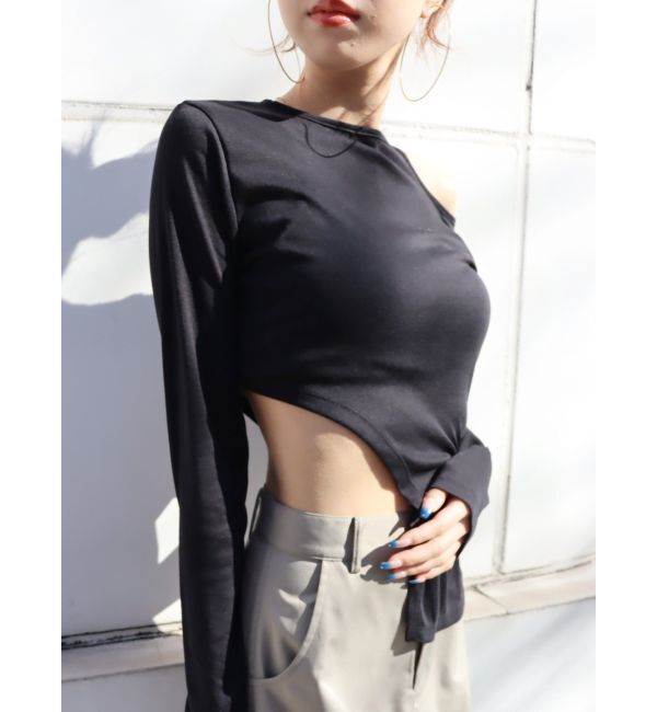 EVRIS「カッティングシアートップス」|Tシャツ・カットソー|