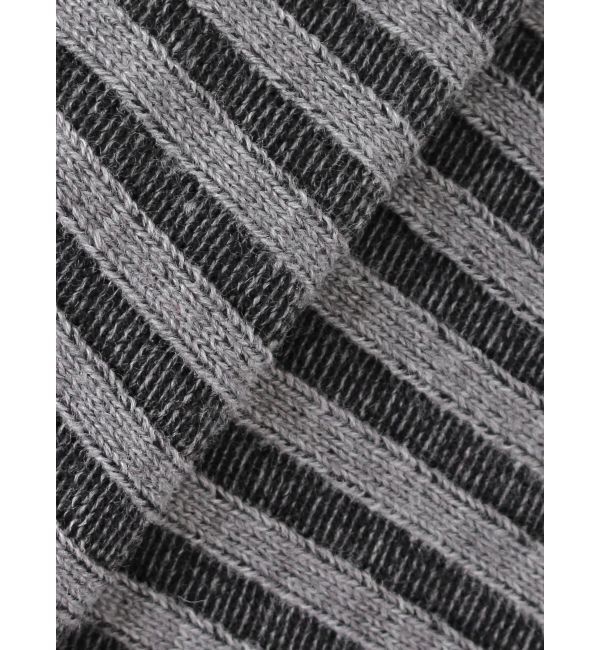 EVRIS「プレーティングリブダブルZIPニットワンピース」|ワンピース|