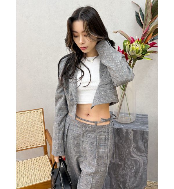 EVRIS「ショートレングスジャケット【セットアップ着用可能】」|テーラードジャケット|