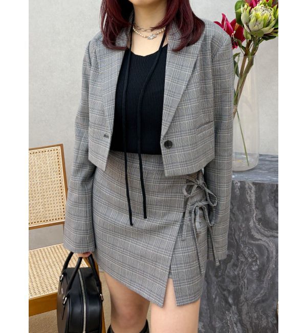 EVRIS「ショートレングスジャケット【セットアップ着用可能】」|テーラードジャケット|