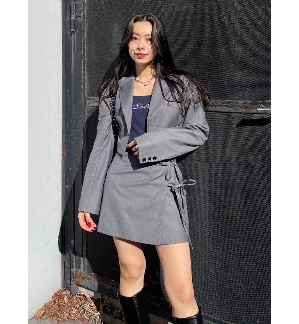 EVRIS「ショートレングスジャケット【セットアップ着用可能】」|テーラードジャケット|